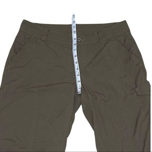 Columbia Green Fishing Nylon Bermudas Size 10 - Picture 4 of 8